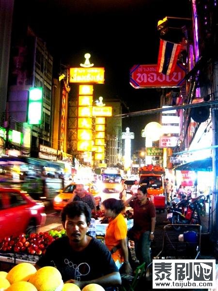 泰国美食一条街 曼谷的考山路