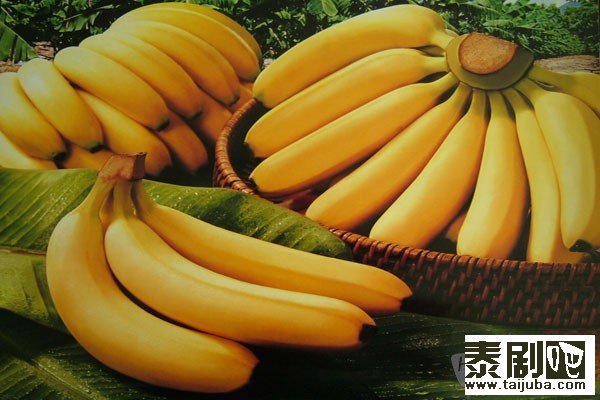 泰国十大令人发胖的特产美味水果第四名 香蕉