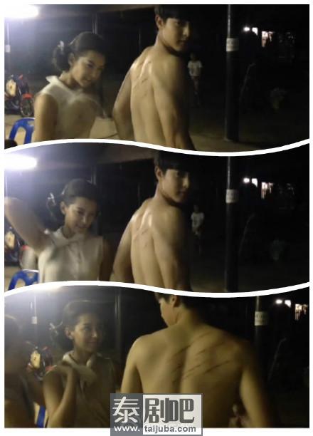 jamesJ暂停与Bella拍摄《爱妻》#