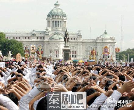 民间纪念拉玛五世举行活动现场照