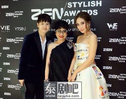 泰星出席ZEN时尚盛典颁奖典礼现场照