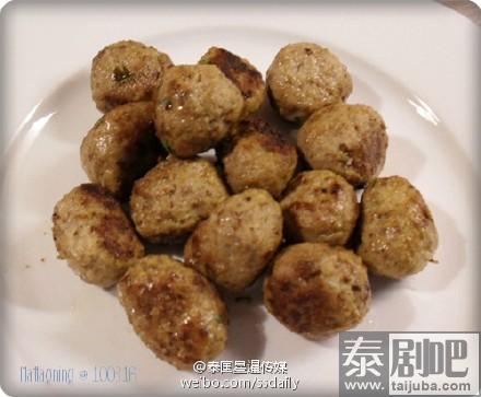 泰国美食：泰式烤丸子