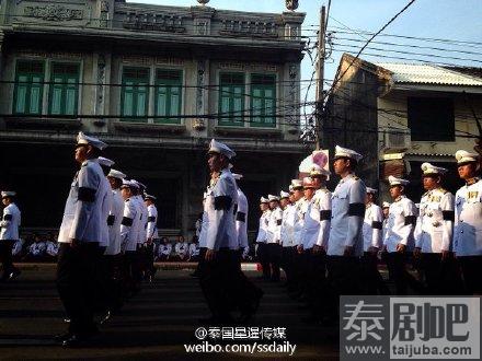 泰国僧王移灵现场照
