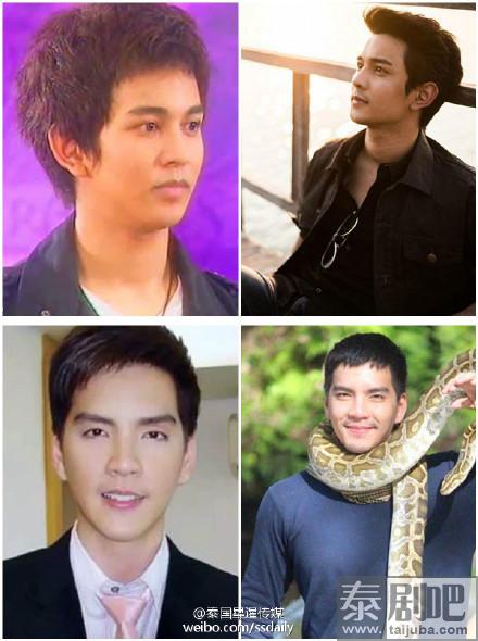 泰国男星整容前后对比照
