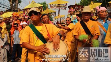 泰国夜丰颂府Poy Sang Long仪式