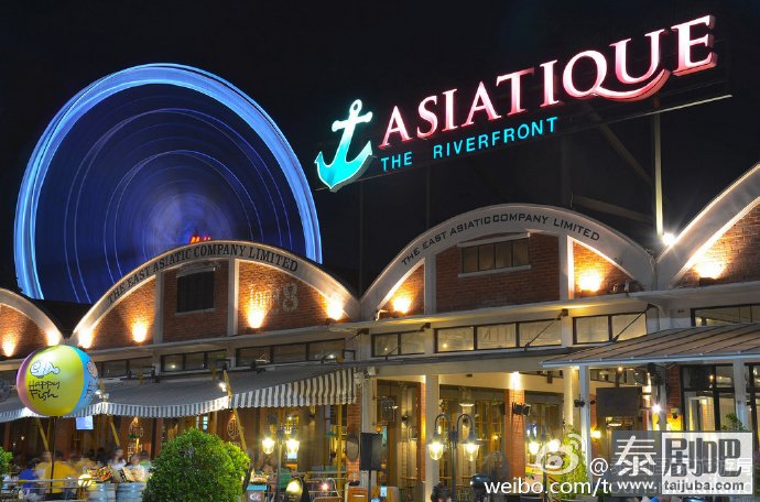 曼谷河畔摩天轮夜市Asiatique the Riverfront