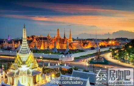 泰国大皇宫景观照