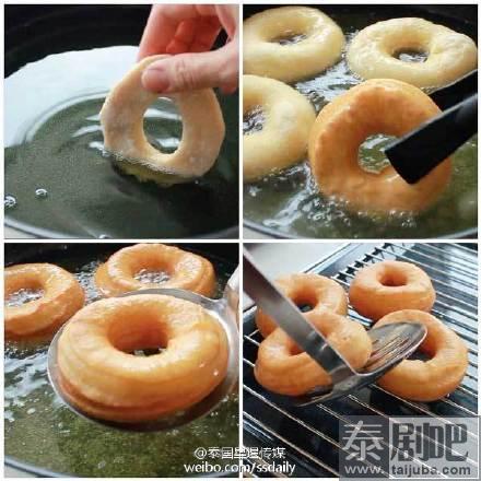 泰国美食：甜甜圈做法分解