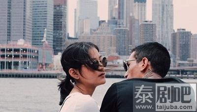 泰星Saipan与男友纽约街拍