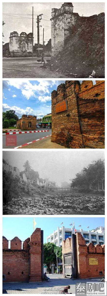 泰国清迈古城墙