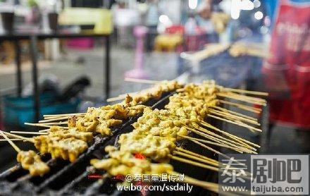 泰国曼谷街边美食