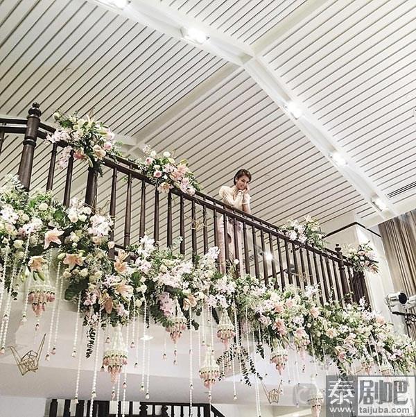 泰星Noey&Arm举行泰式订婚仪式