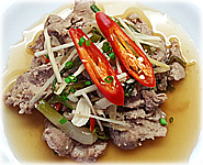 泰国咸鱼蒸猪肉