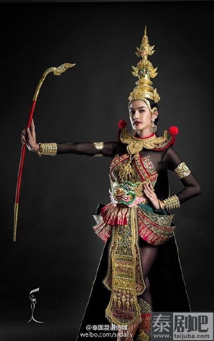 泰国选手的女战士民族服
