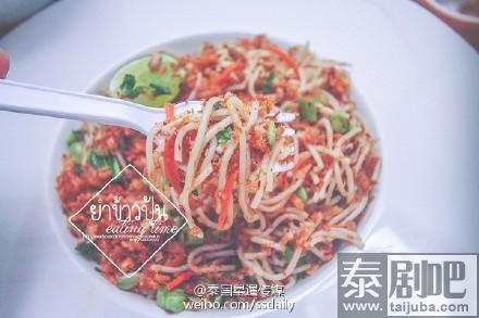 泰国美食：泰式粉丝原来是这个样子的 