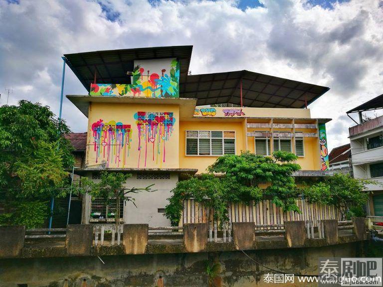 泰国勿洞最美街头涂鸦