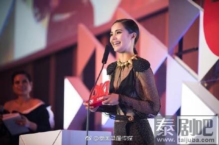 泰星Yaya出席OK!Awards:Digital Dream颁奖典礼