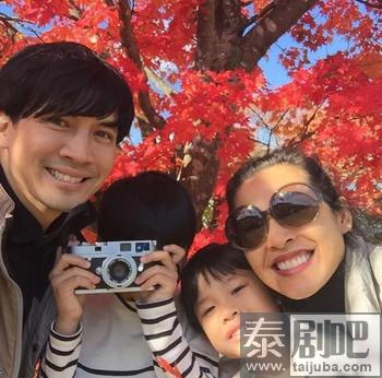 泰星Ken与老婆Noi、孩子