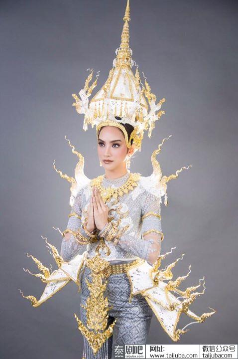 泰国Miss Grand Thailand选美佳丽艺术泰装定妆照