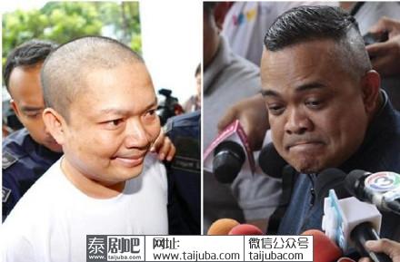 泰国僧人宁堪与红衫军主席乍都蓬