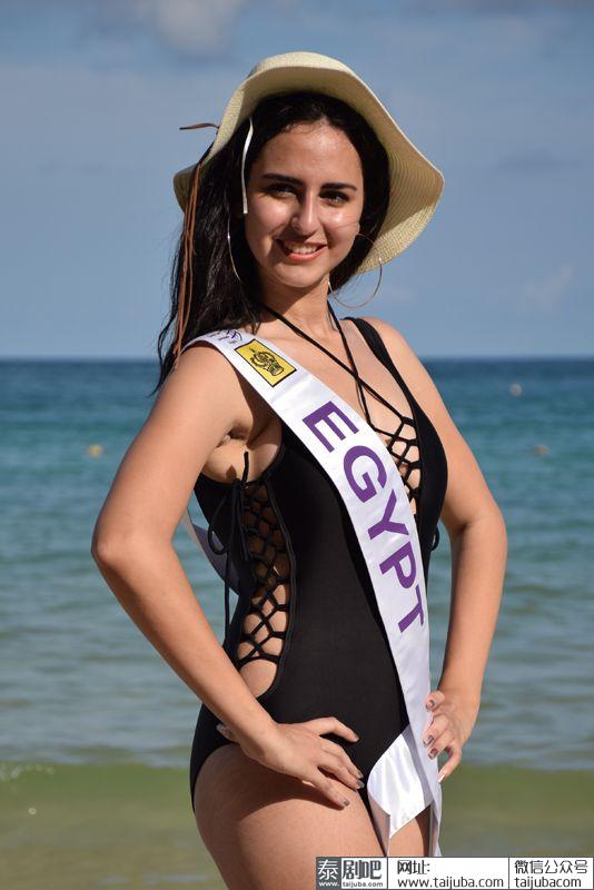 2018国际旅游小姐总决赛佳丽泳装秀