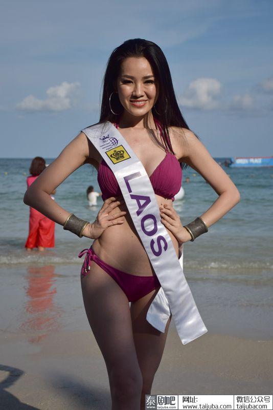 2018国际旅游小姐总决赛佳丽泳装秀