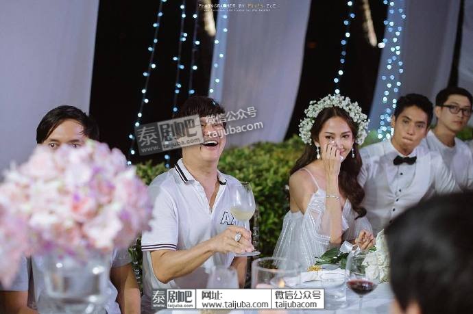 泰国女星Yui和丈夫Thun普吉岛婚礼现场照