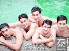 Weir&kenp&马里奥&Lek&Pat裸身泳池浴 粉丝大呼羡慕