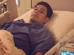 泰星Om阑尾炎紧急入院手术 原计划将赴新加坡参加颁奖典礼