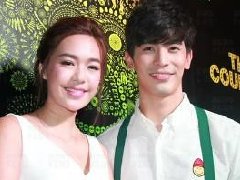 《纯洁的心》主演泰星Son与yam一起出席新年倒计时活动预演