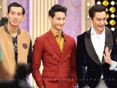 泰星Masu、Apo、Ohm受CH3台力捧 《3zaap》主持chompoo、Ma对其爆笑"调戏
