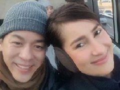 泰星Anne与男友Ae同游欧洲 享受新年假期
