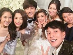 泰国娱乐圈众星云集徐志贤与Gubgib婚礼及晚宴