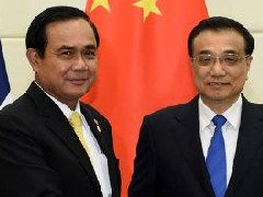 国家总理李克强会见泰国总理巴育