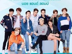 泰星Bank、tor、james与GOT7拍摄隐形眼镜宣传海报