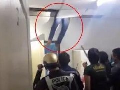 泰国一男子强奸越南女子未遂竟逃上天花板?这智商令人捉急！
