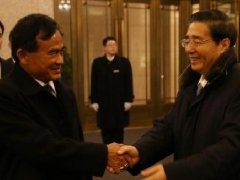 泰国司法部部长与中国公安部部长郭声琨会面 谈封锁金三角计划