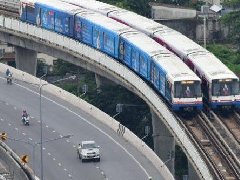 泰国轻轨(BTS)、地铁(MRT)、机场快线将实现"公交一卡通"