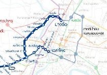 泰国轨道交通紫线今年8月可实现与蓝线换乘!