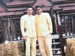 泰国男警察少将与男富二代举办婚礼引热议! 这事儿你怎么看?