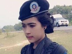 泰南三府巾帼不让须眉的女兵 男生见了怕是不想退伍了吧!