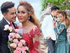相差19岁的泰国Gay与变性人相恋结婚! 晒婚纱照惹人争议!