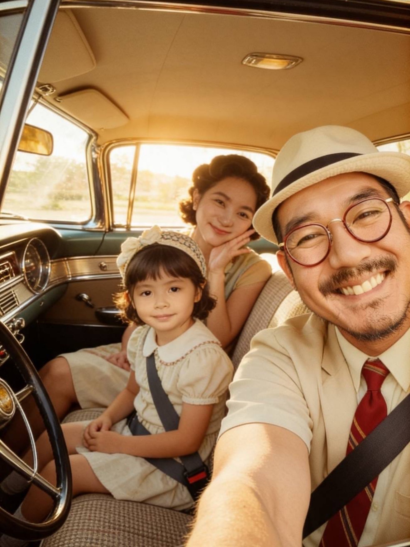 Weir一家晒80年代复古风，女儿Virinn萌态十足